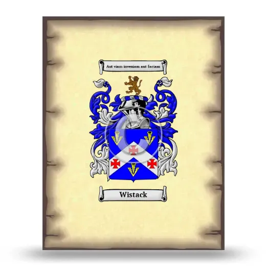 Wistack Coat of Arms Print