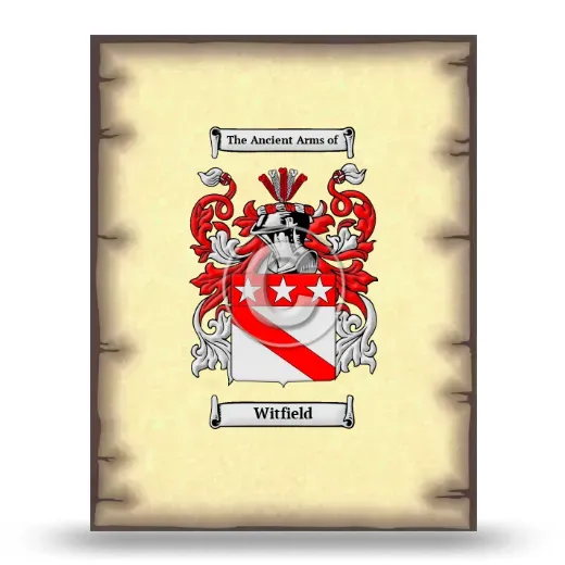Witfield Coat of Arms Print