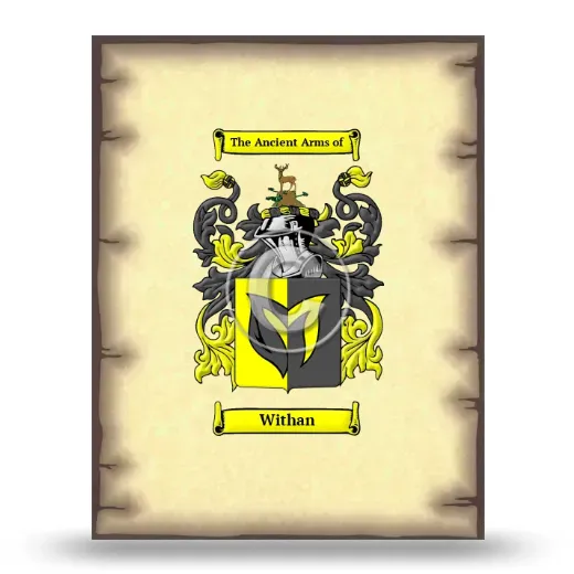 Withan Coat of Arms Print