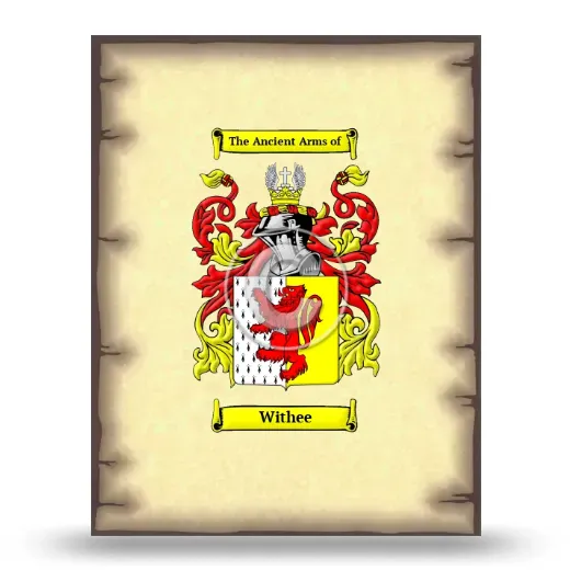 Withee Coat of Arms Print