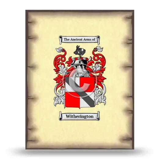 Witherington Coat of Arms Print