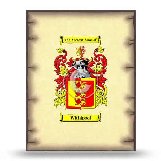 Withipool Coat of Arms Print