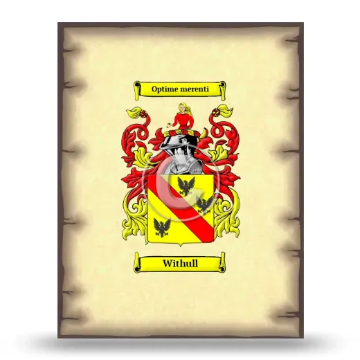 Withull Coat of Arms Print