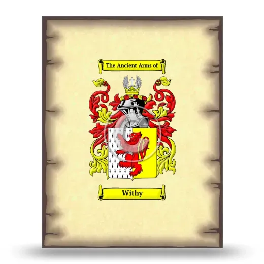 Withy Coat of Arms Print