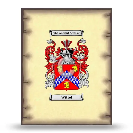 Wittel Coat of Arms Print