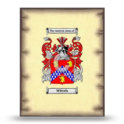 Wittels Coat of Arms Print