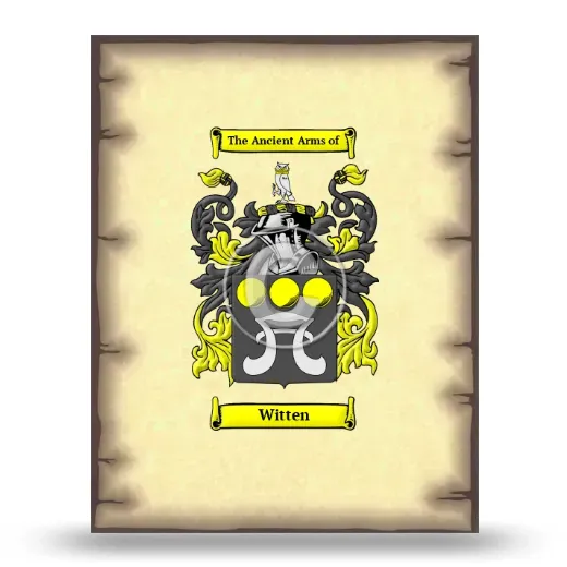 Witten Coat of Arms Print