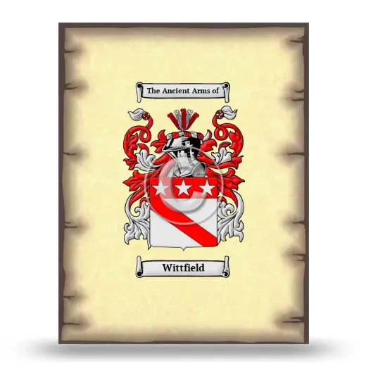 Wittfield Coat of Arms Print