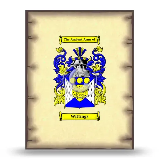 Wittings Coat of Arms Print