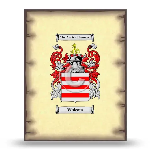 Wolcom Coat of Arms Print