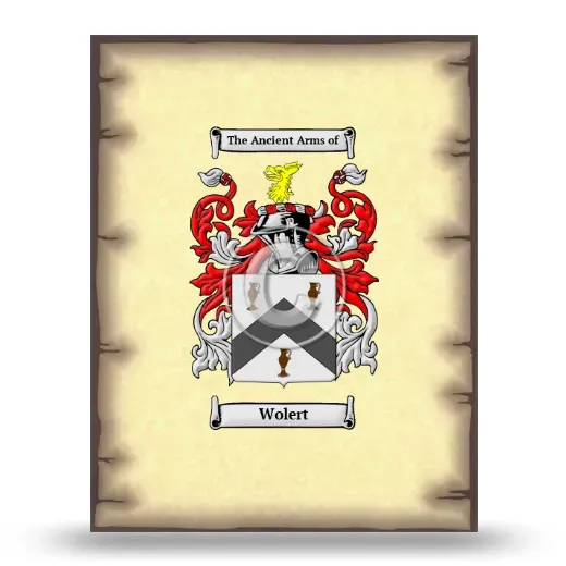 Wolert Coat of Arms Print