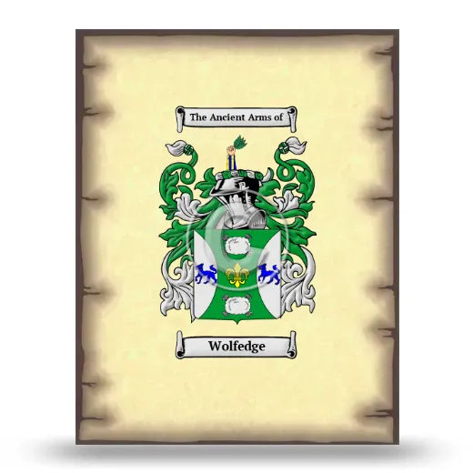 Wolfedge Coat of Arms Print