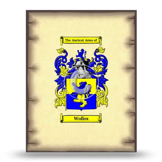 Wollox Coat of Arms Print