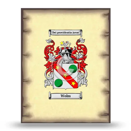 Wolm Coat of Arms Print