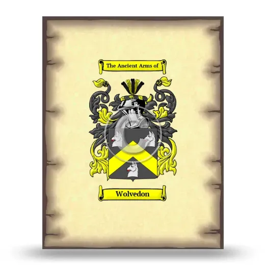 Wolvedon Coat of Arms Print