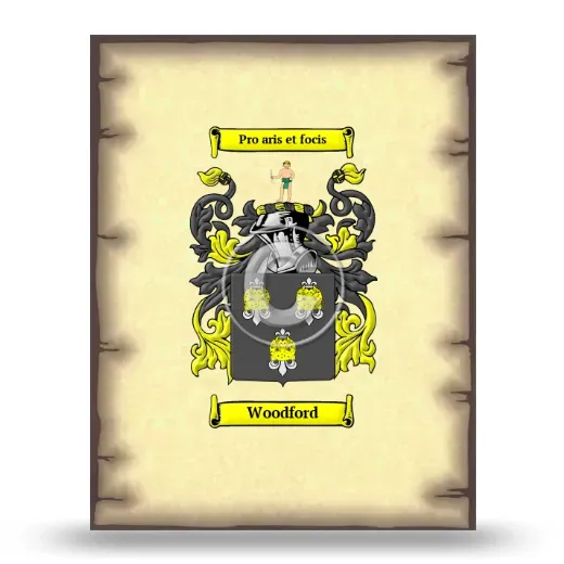 Woodford Coat of Arms Print