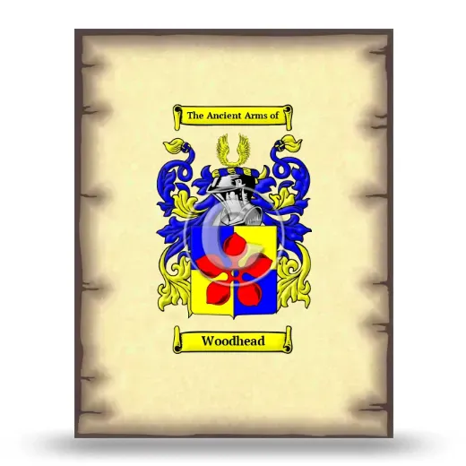 Woodhead Coat of Arms Print