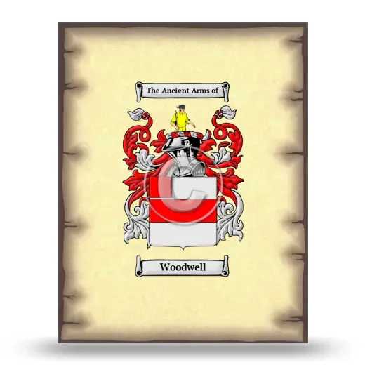 Woodwell Coat of Arms Print