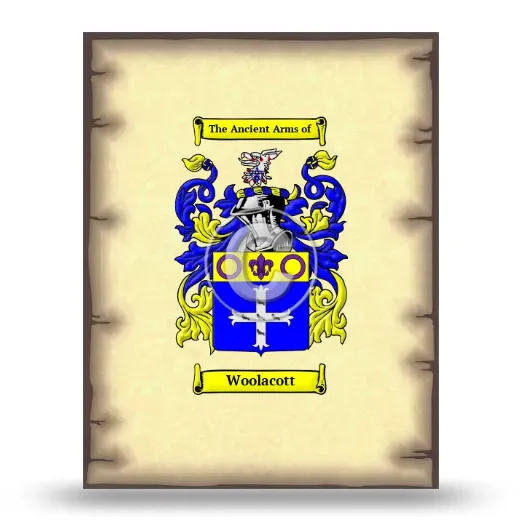 Woolacott Coat of Arms Print
