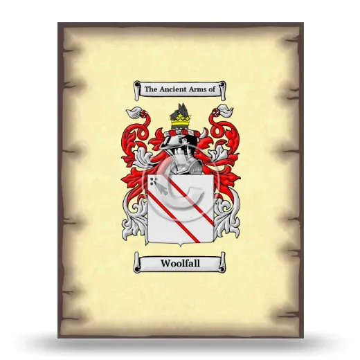 Woolfall Coat of Arms Print