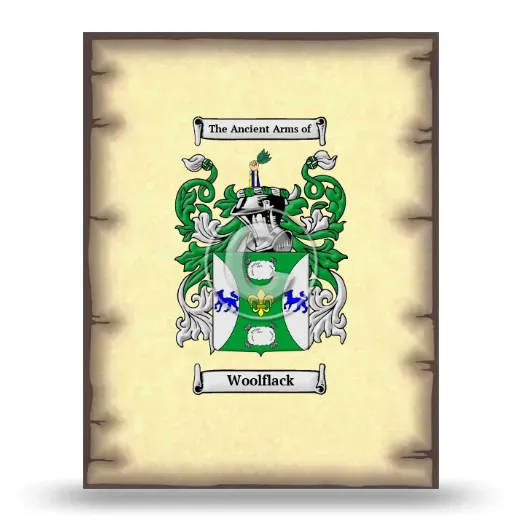 Woolflack Coat of Arms Print