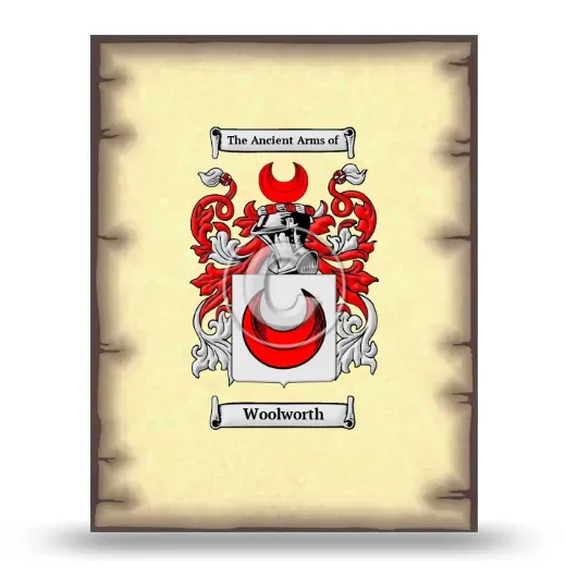 Woolworth Coat of Arms Print