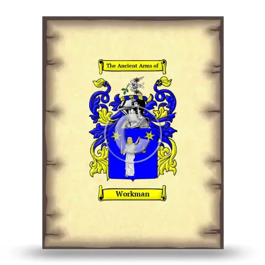 Workman Coat of Arms Print