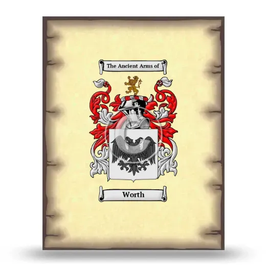 Worth Coat of Arms Print