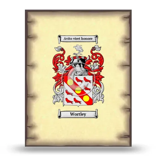 Wortley Coat of Arms Print
