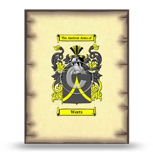 Worts Coat of Arms Print