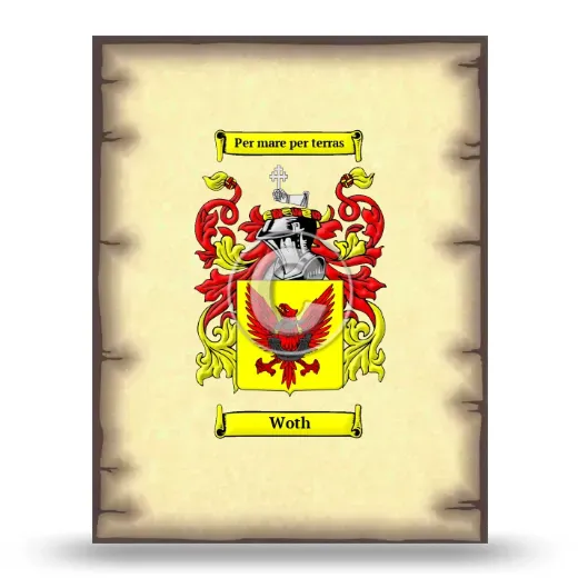 Woth Coat of Arms Print