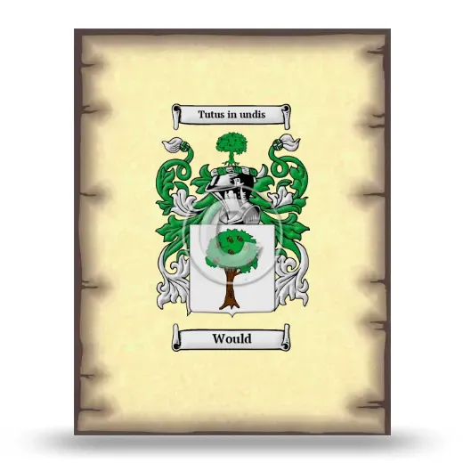 Would Coat of Arms Print