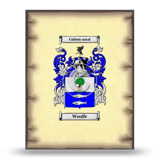 Woulfe Coat of Arms Print
