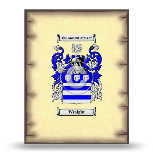 Wraight Coat of Arms Print