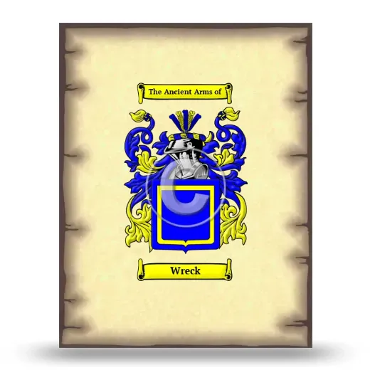 Wreck Coat of Arms Print