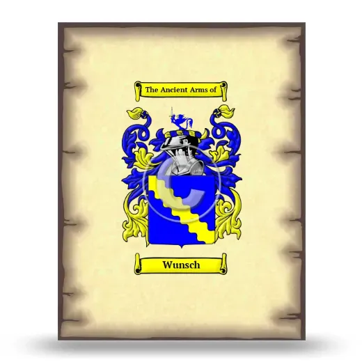 Wunsch Coat of Arms Print