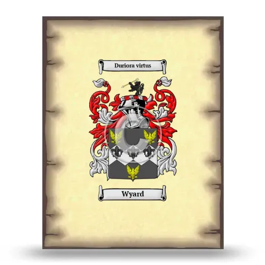 Wyard Coat of Arms Print