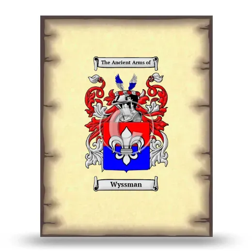 Wyssman Coat of Arms Print