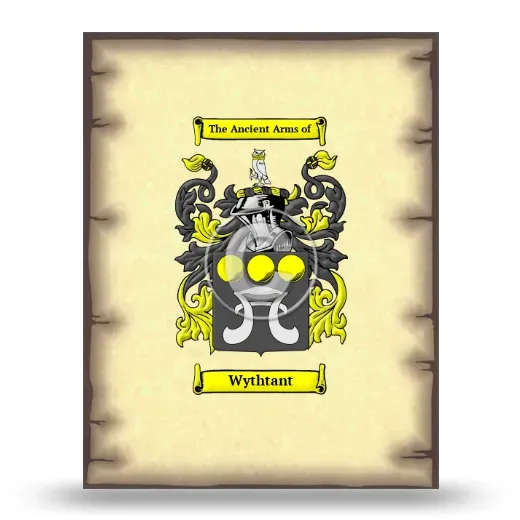Wythtant Coat of Arms Print