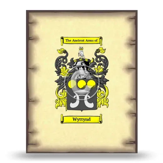 Wyttynd Coat of Arms Print
