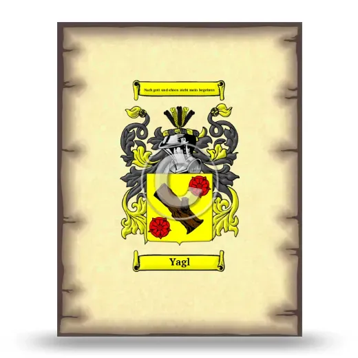 Yagl Coat of Arms Print