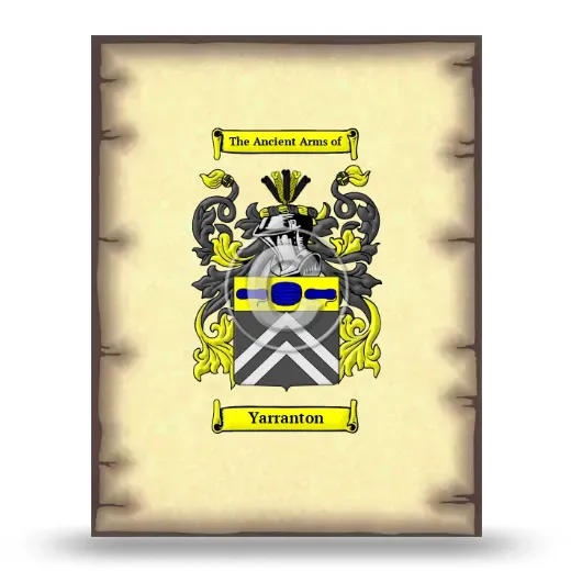 Yarranton Coat of Arms Print