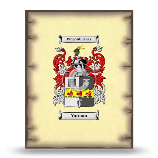 Yatman Coat of Arms Print