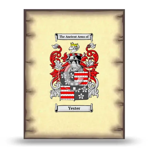 Yester Coat of Arms Print