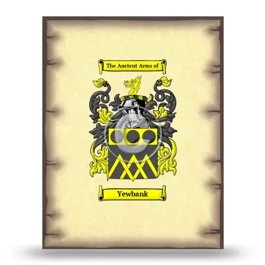 Yewbank Coat of Arms Print