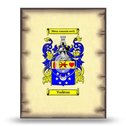 Yorkton Coat of Arms Print