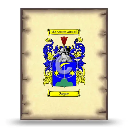 Zagor Coat of Arms Print