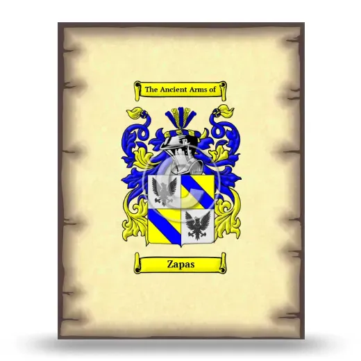 Zapas Coat of Arms Print