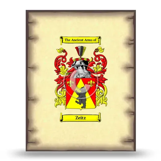 Zeitz Coat of Arms Print