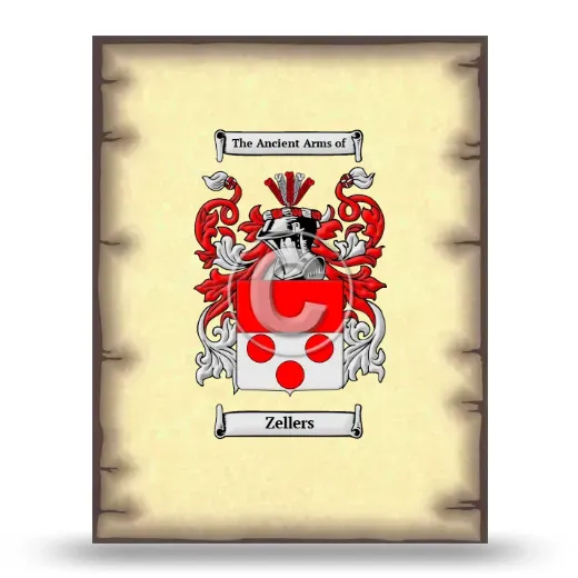 Zellers Coat of Arms Print